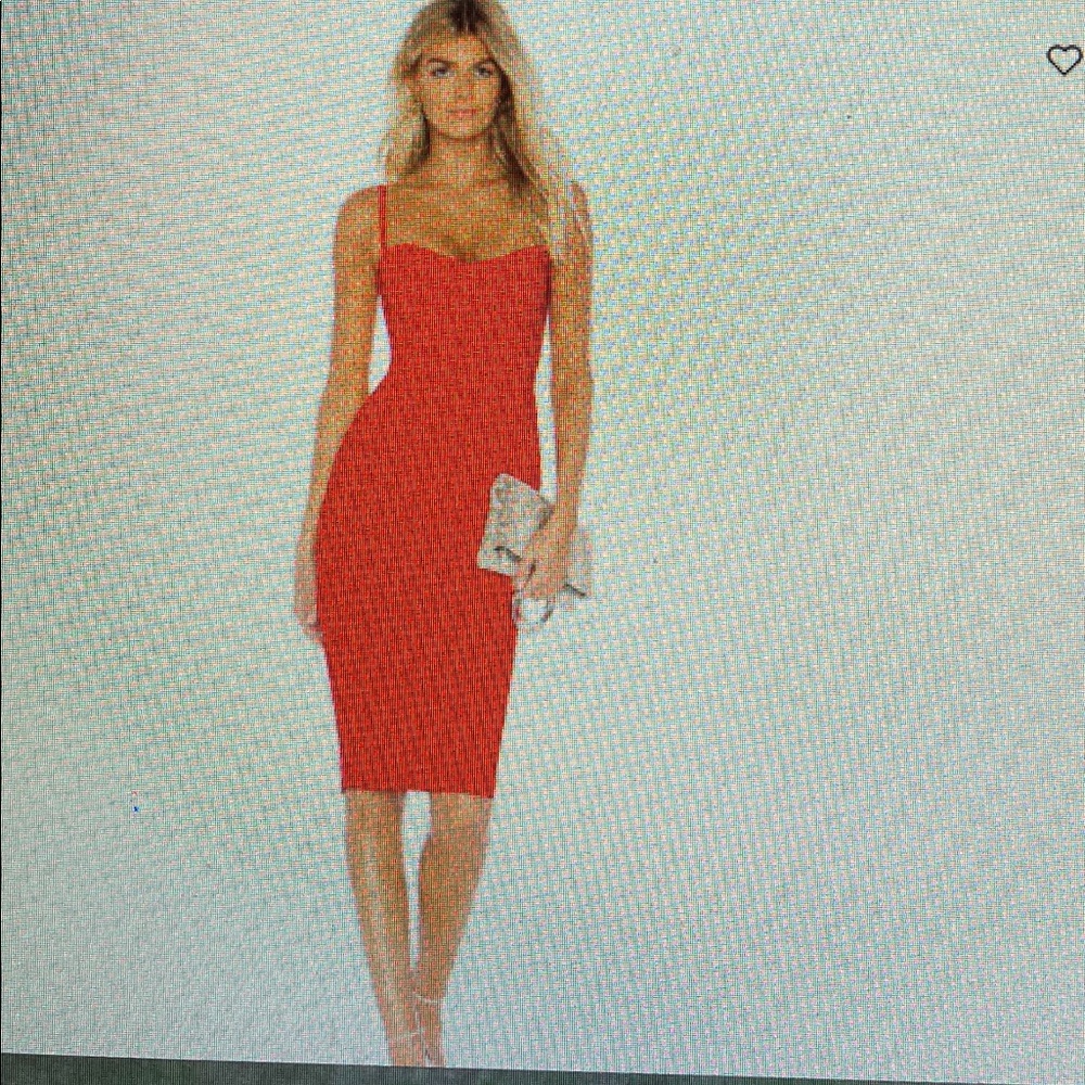 Revolve Red Dress. Never been worn!